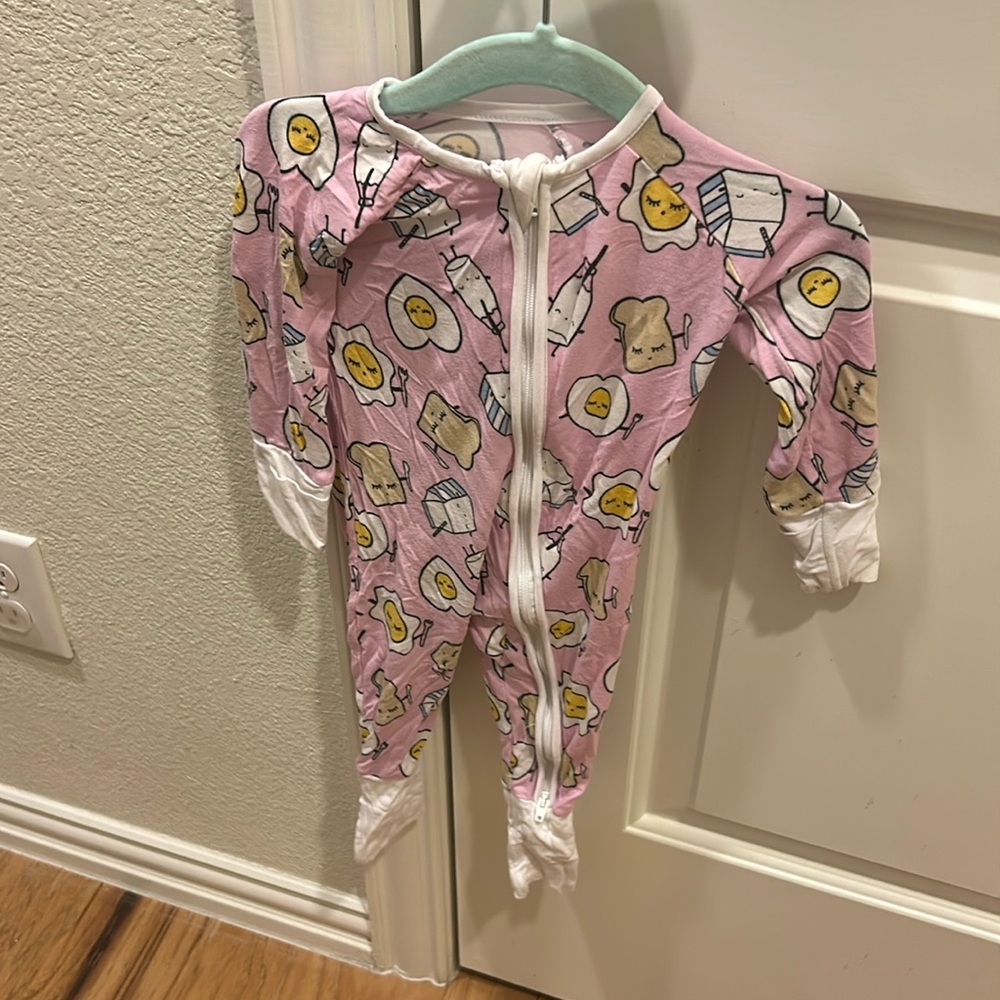 Little Sleepies Breakfast print